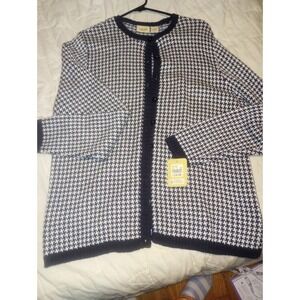 Cherokee collection XL button cardigan sweater women‎